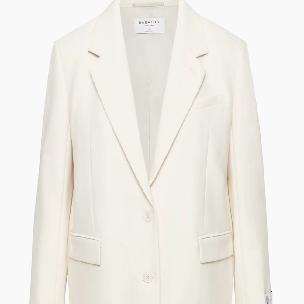 New Agency Blazer - Babaton, Aritzia - BIRCH - NWT